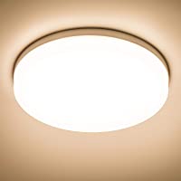 Yafido LED Lámpara de Techo Moderna 48W Plafón Led Redonda Ultra Delgado Downlight Blanco Cálido 3000K 4320LM adecuada…